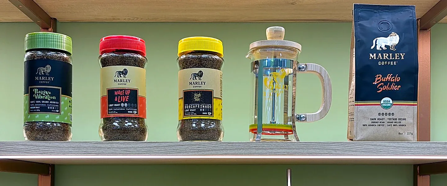 Productos Marley Coffee en ETERNNA