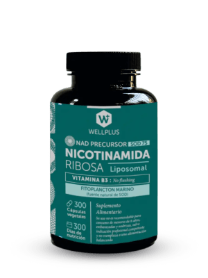 Nicotinamida ribósido liposomal WellPlus · 300 cápsulas