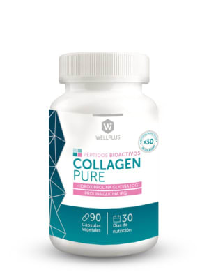 Colágeno Pure WellPlus, para la piel y las articulaciones · 90 cápsulas