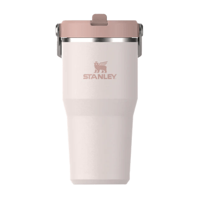Botella térmica Flip Straw 2.0 Rose Quartz Stanley · 591 ml