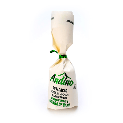 Chocoteja de castaña de cajú Andino · 30 g