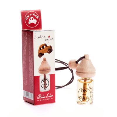 Ambientador de auto frutos rojos Boles d'Olor · 8 ml
