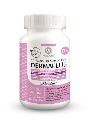 Derma Plus WellPlus, para la piel · 180 cápsulas