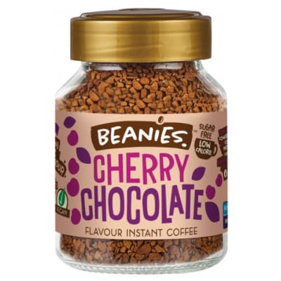 Café instantáneo sabor Cherry Chocolate Beanies · 50 g