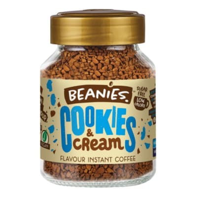 Café instantáneo sabor Cookies & Cream Beanies · 50 g