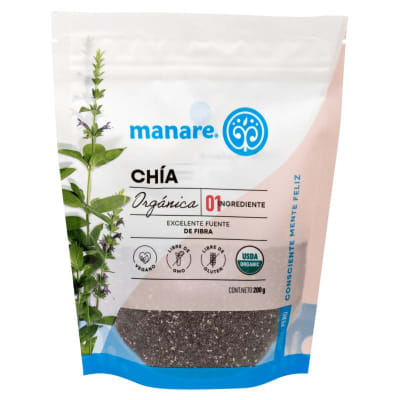 Chía orgánica Manare · 200 g