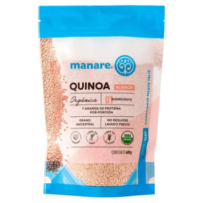 Quinoa blanca orgánica Manare · 400 g