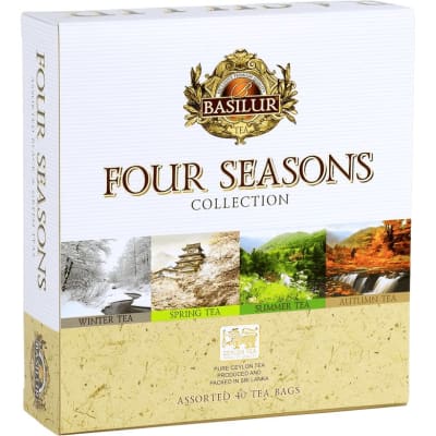 Four seasons assorted 40 tea bags basilur