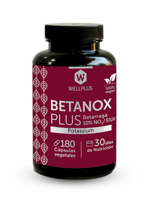 Betanox Plus WellPlus, para el rendimiento y la circulación · 180 cápsulas