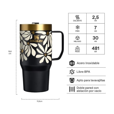 Mug Suburban Wild Blooms Stanley · 709 ml