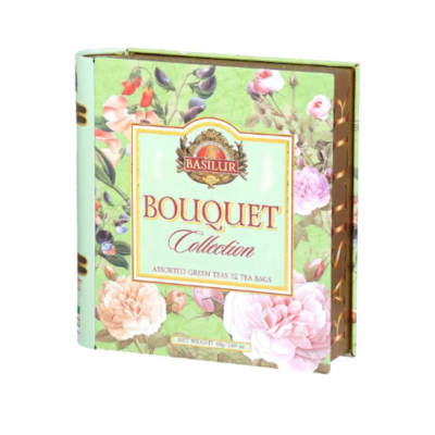 Book bouquet assorted 32 tea bag Basilur