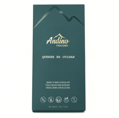 Barra de chocolate keto sin azúcar Andino · 50 g