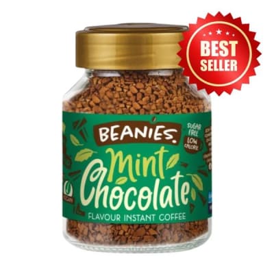 Café instantáneo sabor Mint Chocolate Beanies · 50 g