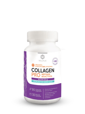 Colágeno Pro WellPlus, para la piel y las articulaciones · 90 cápsulas