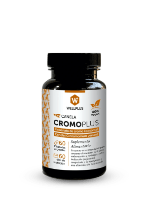 Cromo Plus WellPlus, para el metabolismo y el control de antojos · 60 cápsulas