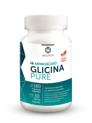 Glicina WellPlus, para el sueño, la piel y el sistema nervioso · 180 cápsulas