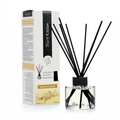 Mikado Black vanilla cookies Boles d'Olor · 125 ml