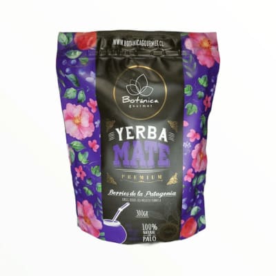 Yerba mate berries de la Patagonia Botánica · doypack 300 g