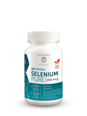 Selenio WellPlus, para el sistema antioxidante · 180 cápsulas