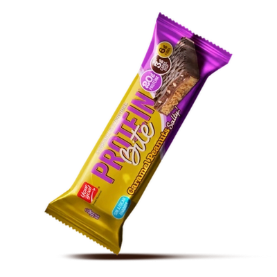 Barra de proteína Protein Bite Caramel Peanuts Salty Your Goal · 56 g