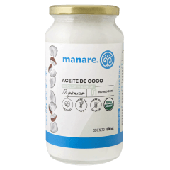 Aceite de coco orgánico sin olor ni sabor Manare
