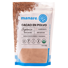 Cacao en polvo orgánico Manare · 500 g