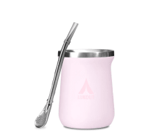 Vaso matero con bombilla Petalia Lukout · 236 ml
