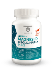 Magnesio bisglicinato WellPlus · 120 cápsulas