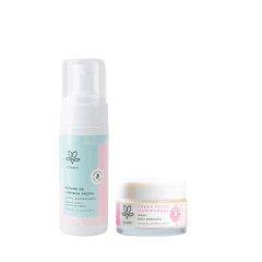 Pack espuma limpiadora y crema iluminadora Newen