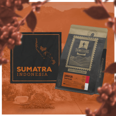 Café de especialidad molido Indonesia Sumatra Travelers · 250 g
