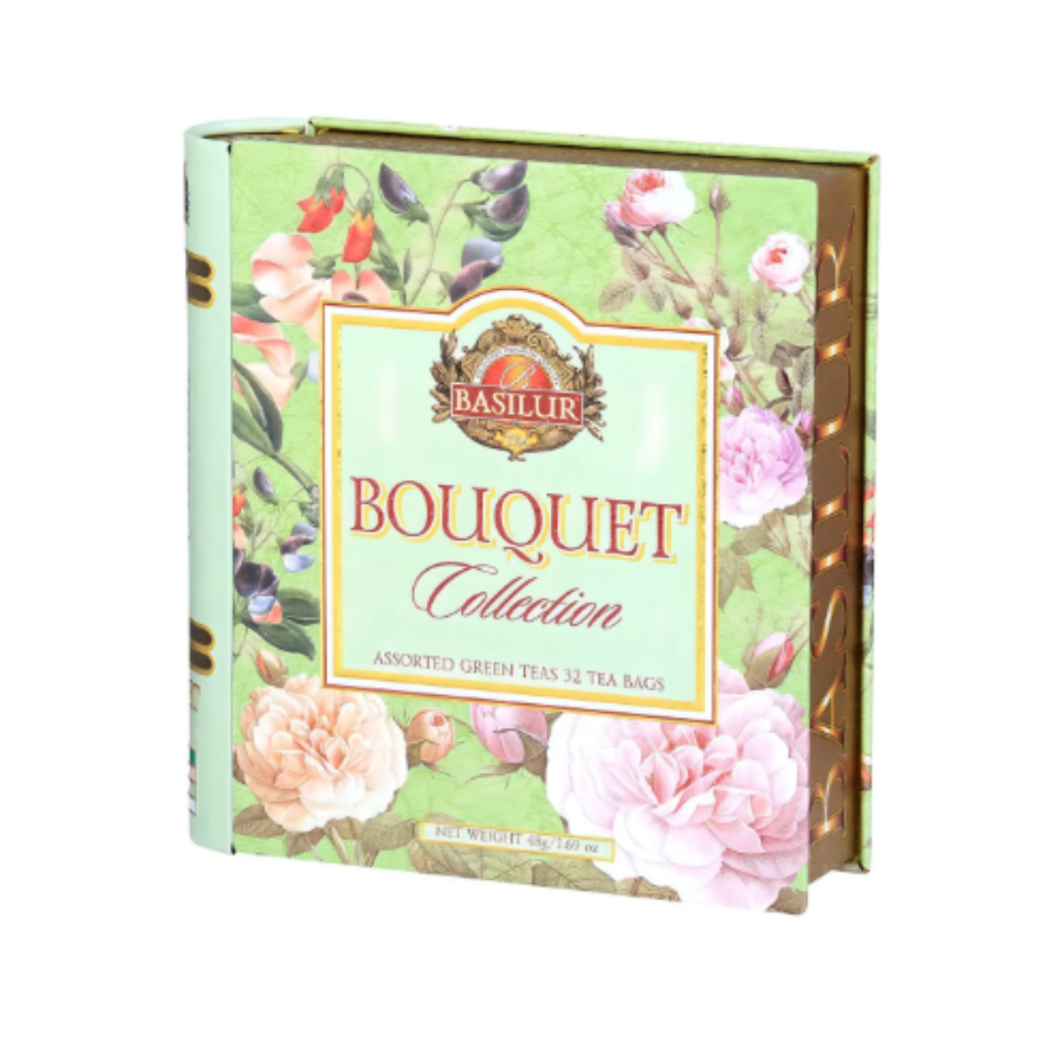 Book bouquet assorted 32 tea bag Basilur1