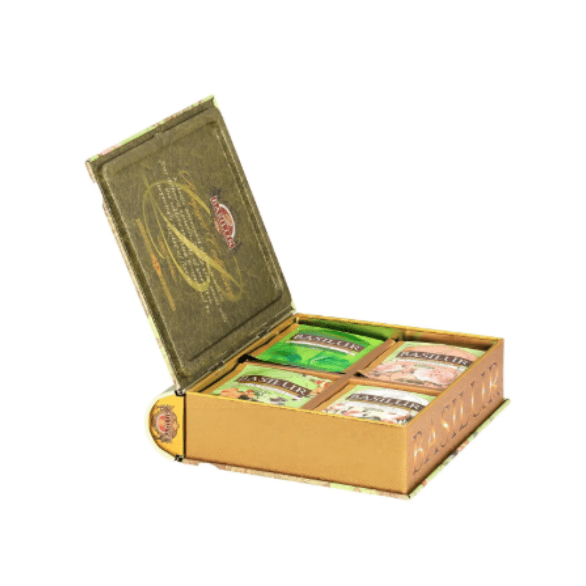 Book bouquet assorted 32 tea bag Basilur2