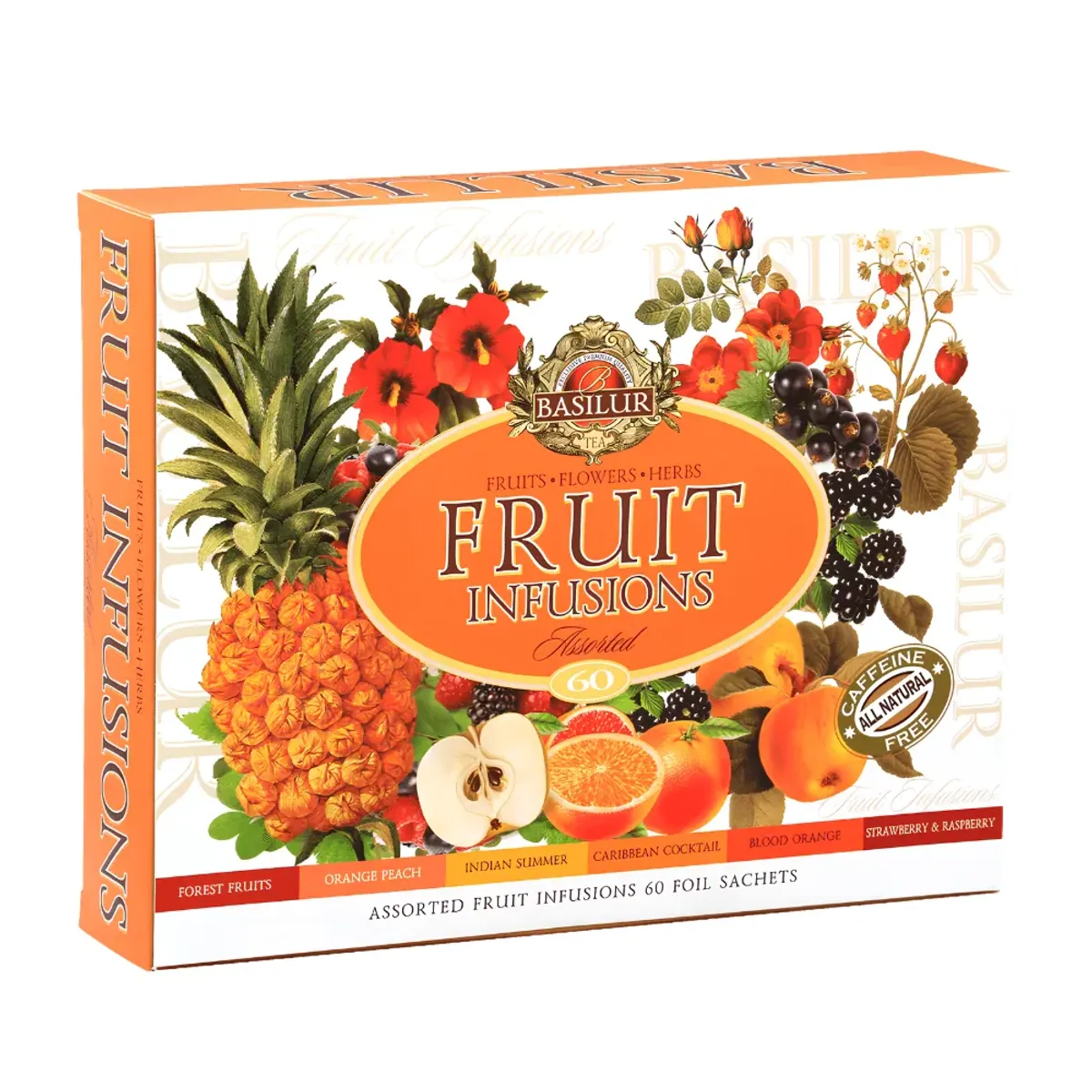 Fruit infusions assorted 60 bolsas Basilur1