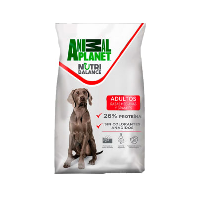 ANIMAL PLANET ADULTO MEDIUM-LARGE BREED * 20 kg