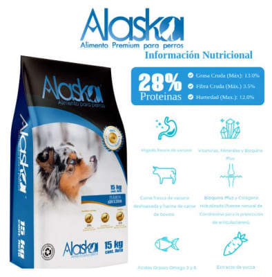 ALASKA PERRO ADULTO 15 kg