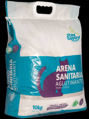 ARENA GATO STAY HAPPY LIMON * 10 kg