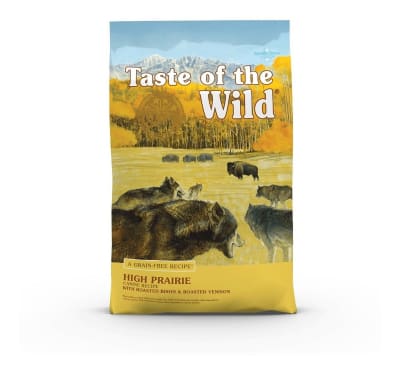 TASTE OF THE WILD HIGH PRAIRIE ADULTO BISONTE * 12,2 KG Y 5,6 KG
