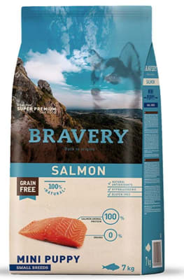 BRAVERY PERRO PUPPY SALMON RAZA PEQUEÑA