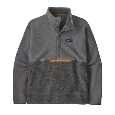 Polar Hombre Retro Pile Half-Snap Pullover1