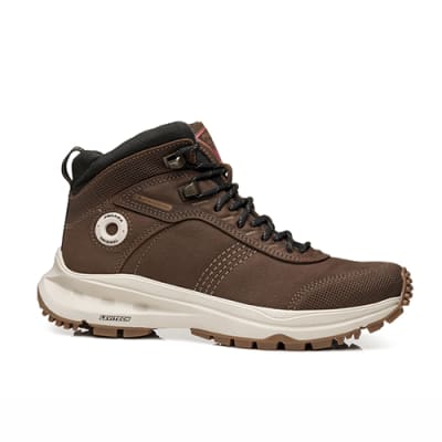 Zapatos Cuero Mujer Castanho1