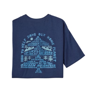 Polera Hombre How To Save Responsibili-Tee Azul1