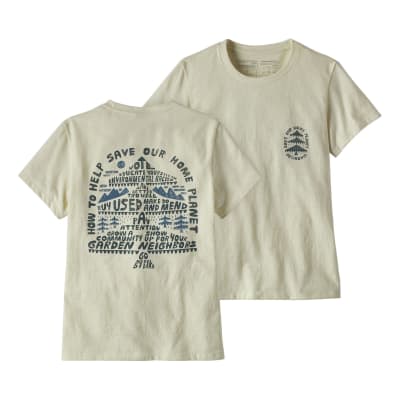 Polera Mujer How to Save Responsibili-Tee® Blanco1