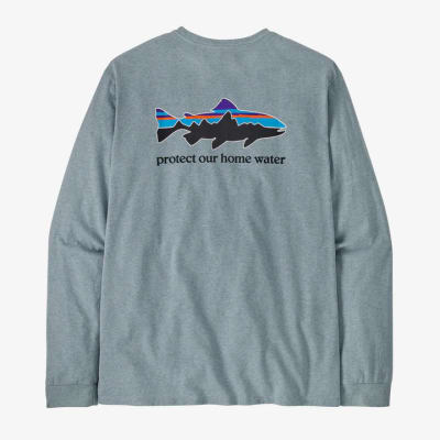Polera Manga Larga Hombre Home Water Trout Responsibili-Tee®