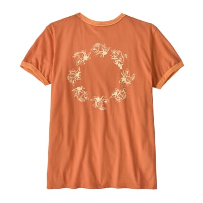 Polera Mujer Water People Organic Ringer Tee