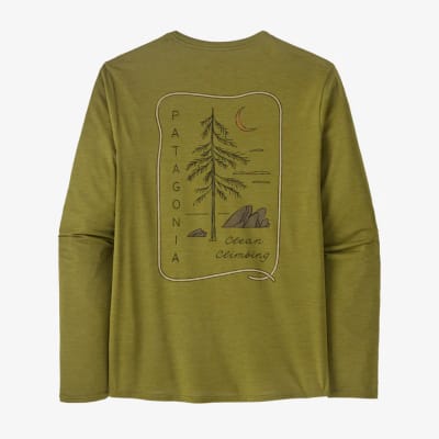 Polera Hombre Manga Larga Capilene® Cool Daily Graphic Shirt - Lands