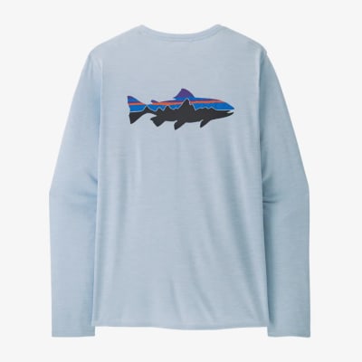 Polera Hombre Manga Larga Capilene® Cool Daily Graphic Shirt - Waters