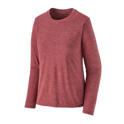 Polera Mujer Manga Larga Capilene® Cool Daily Shirt Rojo1