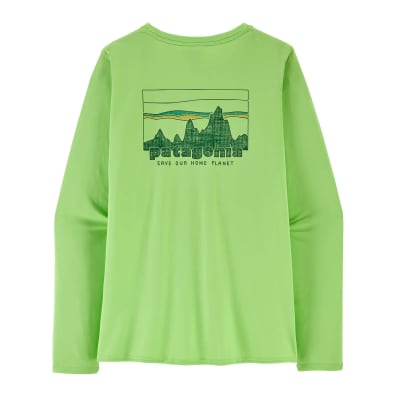 Polera Mujer Manga Larga Capilene® Cool Daily Graphic Shirt