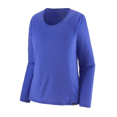 Primera Capa Patagonia Mujer Manga Larga Cap Cool Lightweight Shirt Azul_(FLBL)1