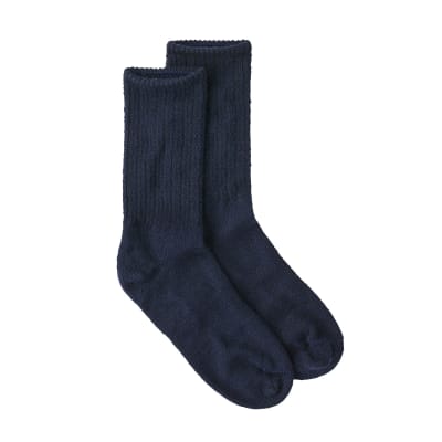 Calcetines Patagonia Lightweight Merino Daily Crew Azul1